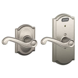 Schlage FE10FLA505CAM lifetime polished brass passage door lever