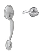 Schlage FE285-PLY-FLA-RH Plymouth Lower Handleset for Electronic Keypad with Flair Interior Right Hand Lever