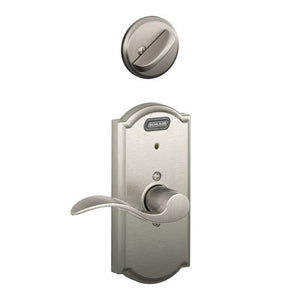 Schlage FE59-ACC-CAM-LH Built-In Alarm Accent Left Hand Interior Pack Lever