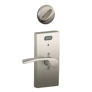 Schlage FE59-MER-CEN-LH Built-In Alarm Merano Left Hand Interior Pack Lever