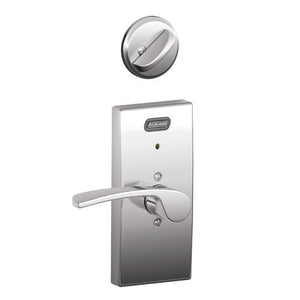 Schlage FE59-MER-CEN-RH Built-In Alarm Merano Right Hand Interior Pack Lever