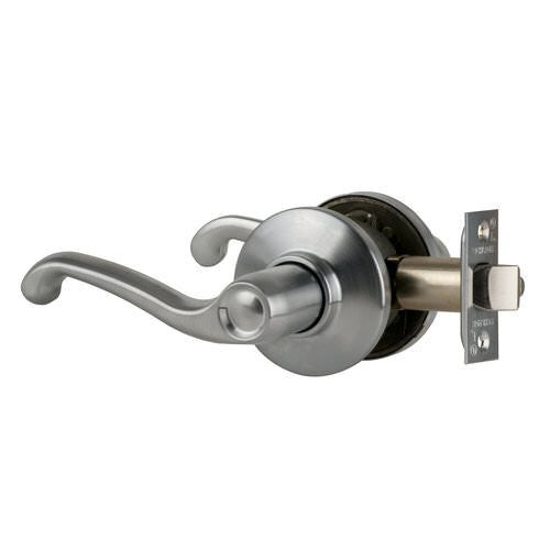 Schlage Commercial S10FLA606LH S10-FLA-LH Flair Left Hand Passage Door Lever Satin Brass