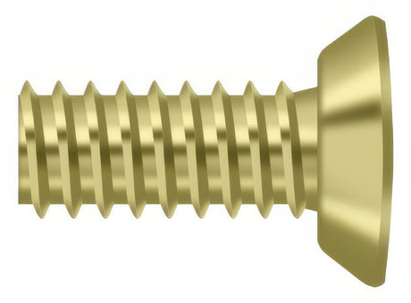 Deltana SCMS1005U3 polished brass screw pack