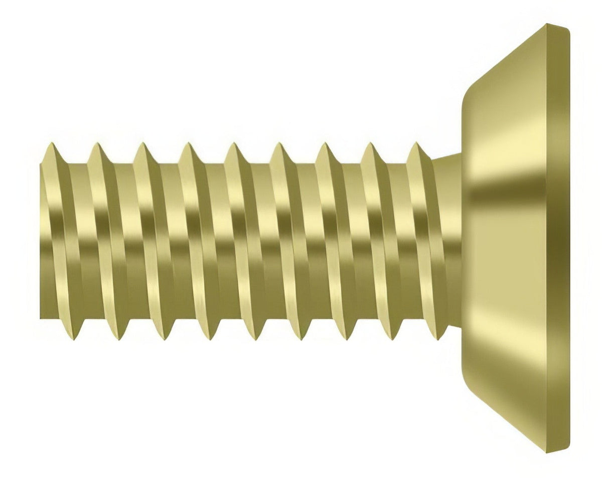 Deltana SCMS1205U3 polished brass screw pack
