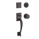 Baldwin SCNAPXROUTRR112 venetian bronze single cylinder handleset