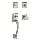 Baldwin SCNAPXROUTRR150 satin nickel single cylinder handleset