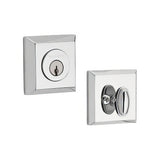 Baldwin SCTSD260 polished chrome single cylinder deadbolt