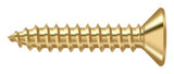 Deltana SCWB1010CR003 lifetime polished brass screw pack