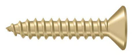 Deltana SCWB1010U4 brushed brass screw pack