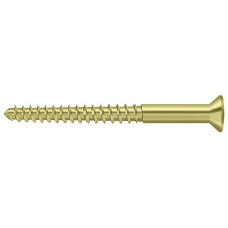 Deltana SCWB1225U3 polished brass screw pack