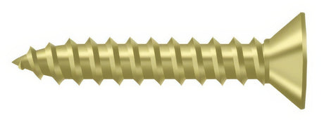 Deltana SCWB775U3 polished brass screw pack