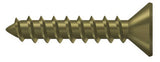Deltana SCWS1010U5 antique brass screw pack