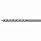Deltana SCWS1025USPW prime coated white screw pack