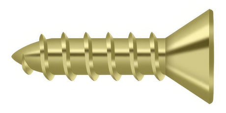 Deltana SCWS1075U3 polished brass screw pack