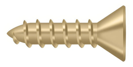 Deltana SCWS1075U4 brushed brass screw pack