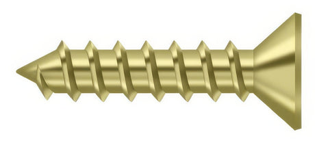 Deltana SCWS1210U3 polished brass screw pack
