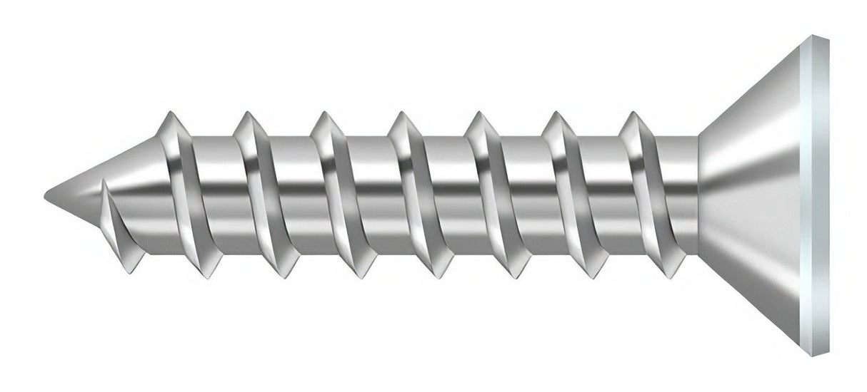 Deltana SCWS1210USP prime coated white screw pack