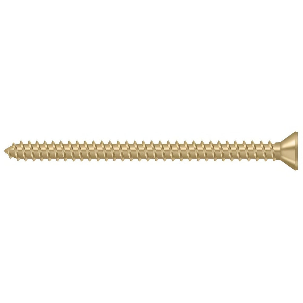 Deltana SCWS925U4 satin brass wood screw