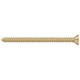 Deltana SCWS925U4 satin brass wood screw