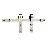 Schlage SD10JSTP66619 satin nickel barn door hardware