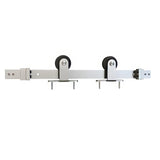 Schlage SD10TMNT66630 satin stainless steel barn door hardware