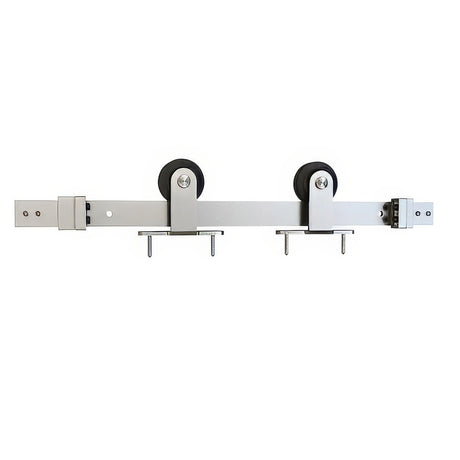 Schlage SD10TMNT66630 satin stainless steel barn door hardware