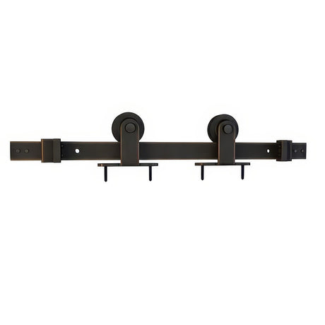 Schlage SD10TMNT66716 aged bronze barn door hardware