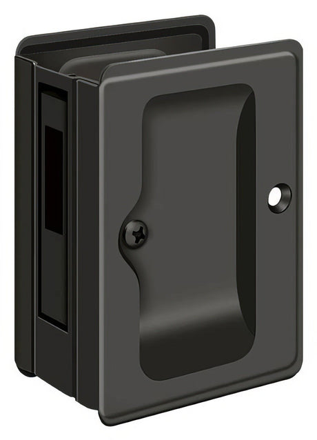 Deltana SDAR325U10B oil rubbed bronze pocket door lock