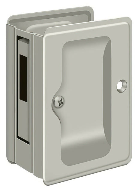 Deltana SDAR325U15 satin nickel pocket door lock