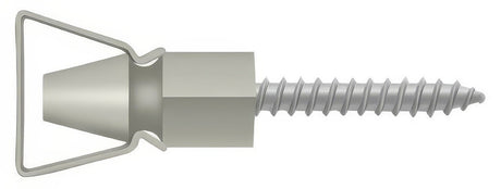 Deltana SDH101U15 satin nickel shutter door holder