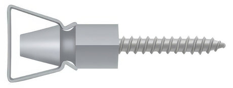 Deltana SDH101U26D brushed chrome shutter door holder