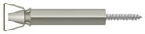 Deltana SDH103U15 satin nickel shutter door holder
