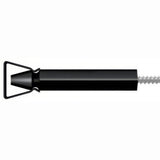 Deltana SDH103U19 paint black shutter door holder