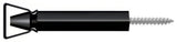 Deltana SDH103U19 paint black shutter door holder