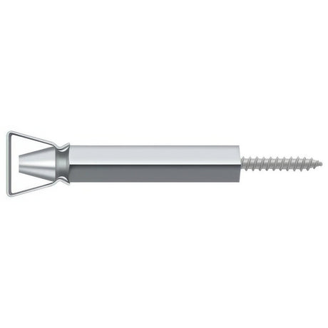 Deltana SDH103U26 chrome shutter door holder
