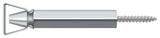 Deltana SDH103U26 chrome shutter door holder