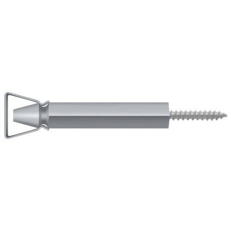Deltana SDH103U26D brushed chrome shutter door holder