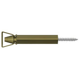 Deltana SDH103U5 antique brass shutter door holder