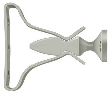 Deltana SDH193U15 satin nickel shutter door holder