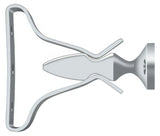 Deltana SDH193U26 chrome shutter door holder