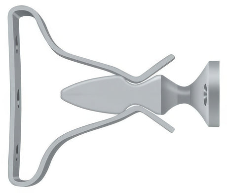Deltana SDH193U26D brushed chrome shutter door holder