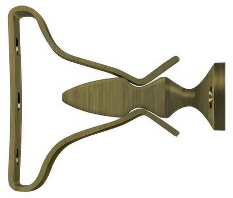 Deltana SDH193U5 antique brass shutter door holder