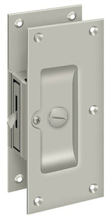 Deltana SDL60U15 brushed nickel privacy pocket door lock