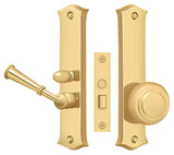 Deltana SDL688CR003 lifetime polished brass screen door mortise lock