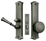 Deltana SDL688U15A antique nickel screen door mortise lock