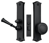 Deltana SDL688U19 paint black screen door mortise lock