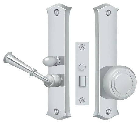 Deltana SDL688U26 chrome screen door mortise lock