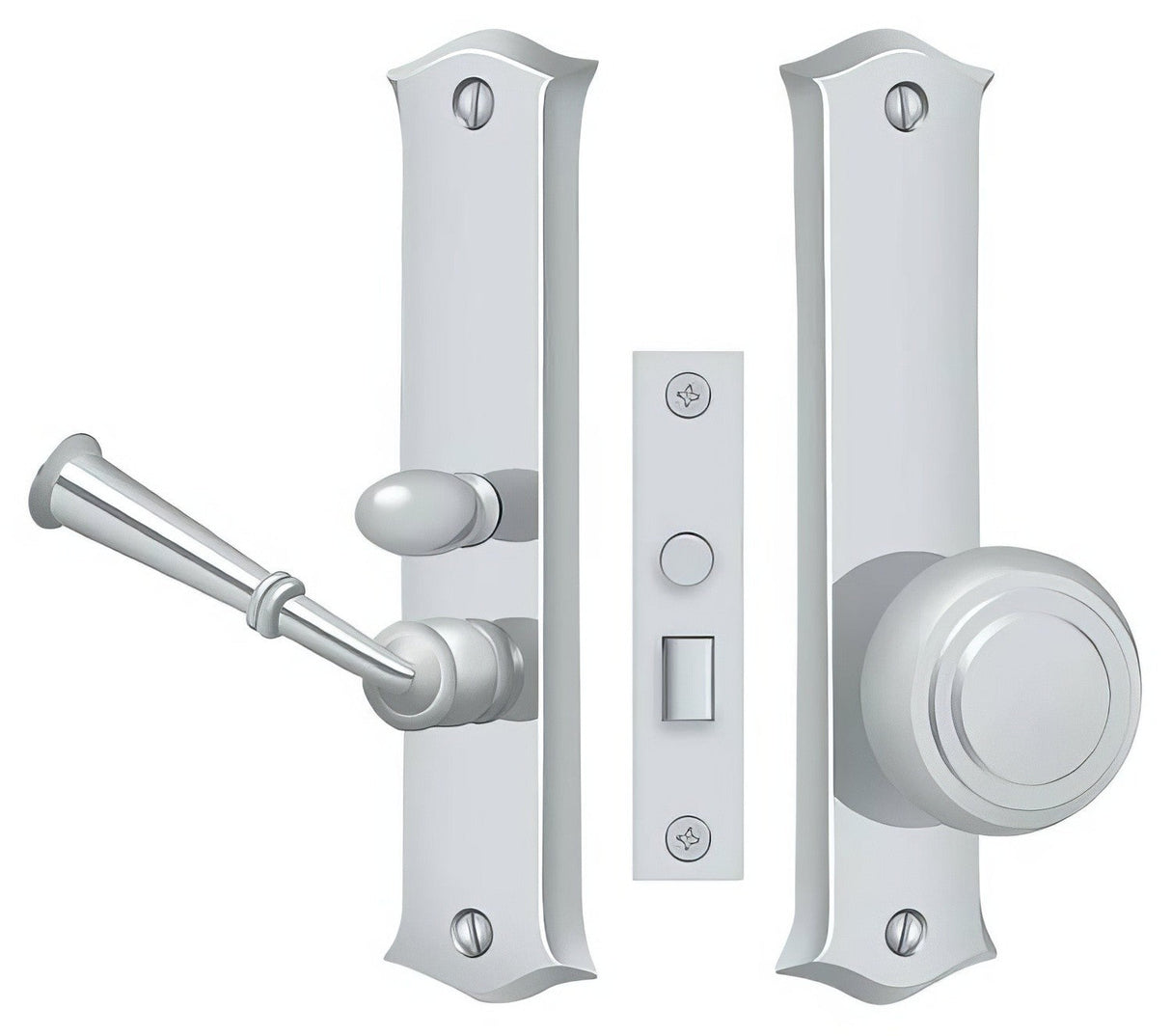 Deltana SDL688U26 chrome screen door mortise lock