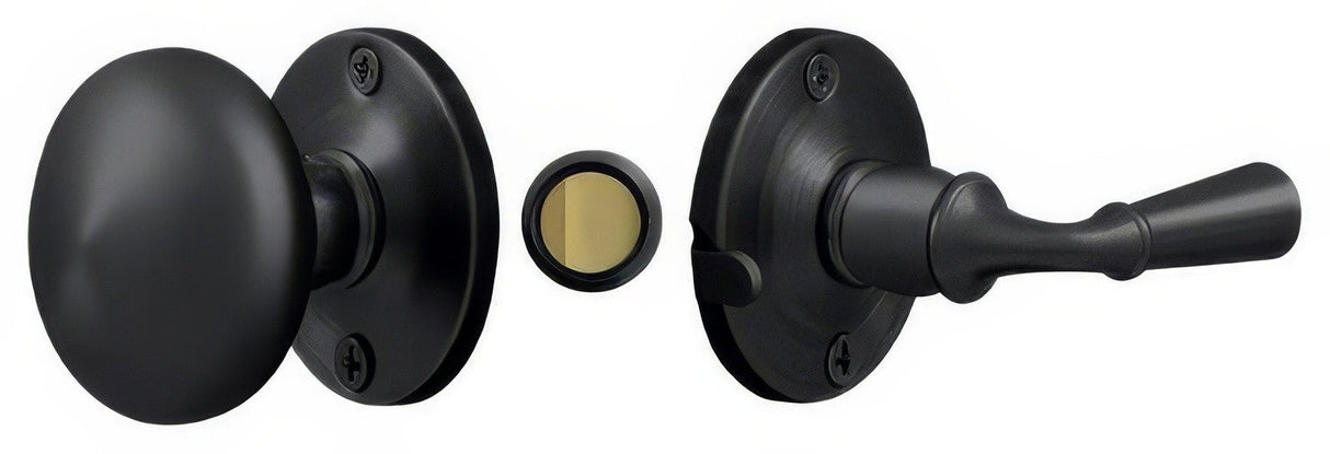 Deltana SDL980U19 paint black storm door latch
