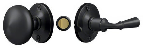 Deltana SDL980U19 paint black storm door latch